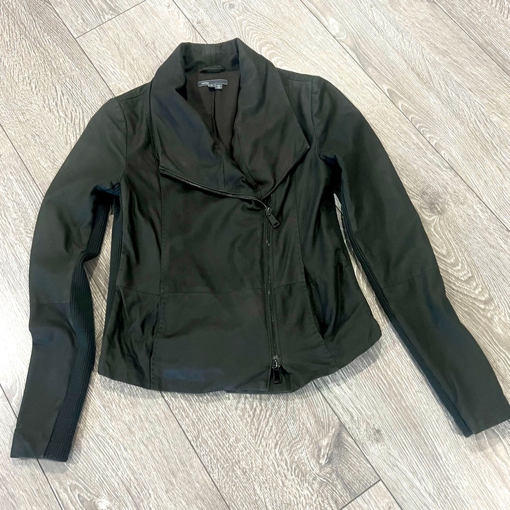 Leather jacket